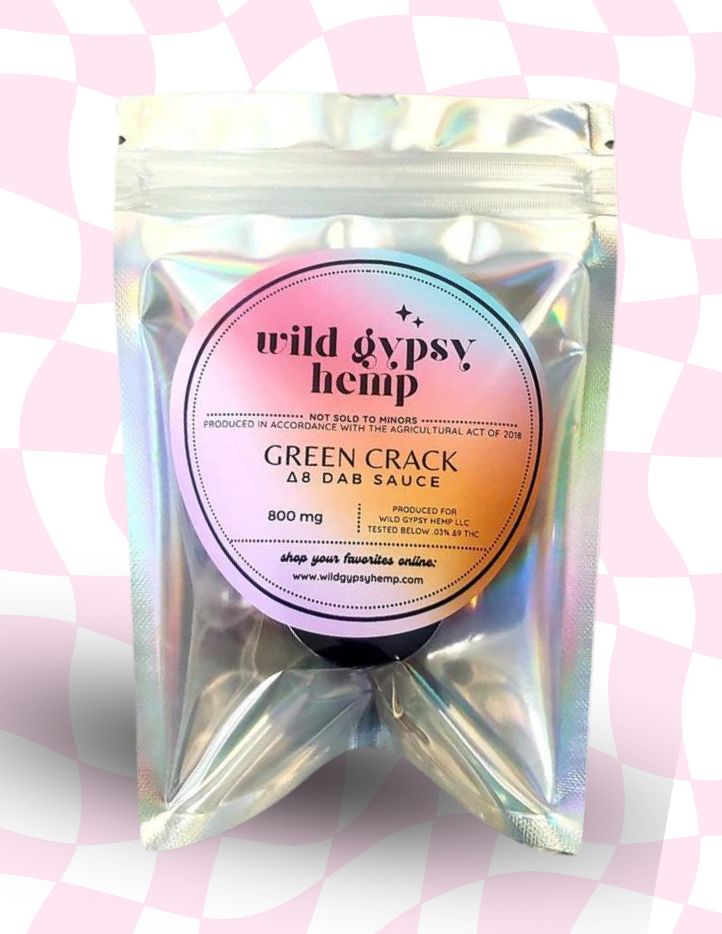 Δ8 DAB SAUCE | Green Crack - 800mg.