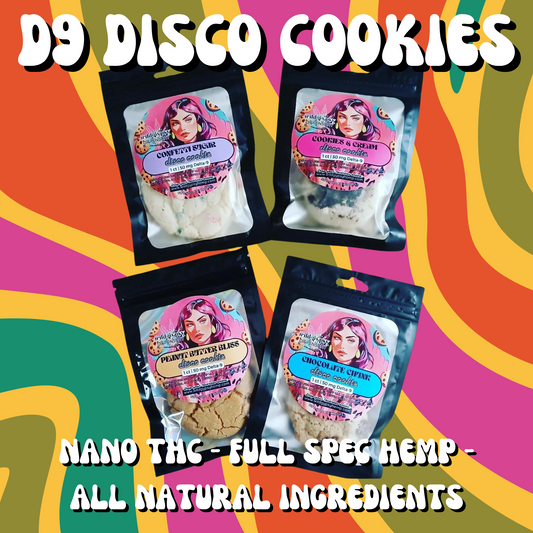Δ9 Disco Cookies - 50mg.